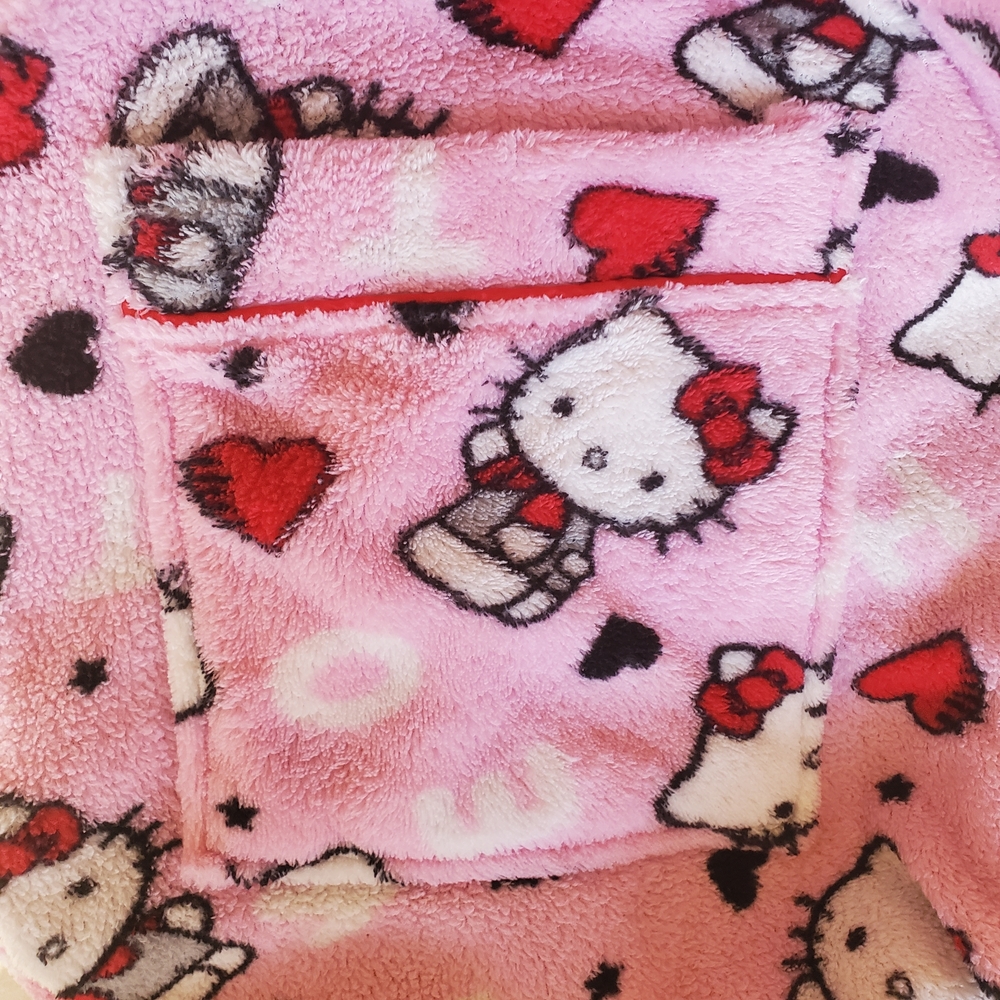 Sanrio Pink Hello Kitty Robe - Picture 3 of 8